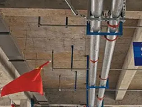 桑植管廊支架的安装方法